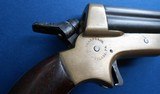 Antique 1859 SHARPS 4 SHOT PEPPERBOX DERRINGER MODEL 2 CALIBER .30 RF. - 9 of 18