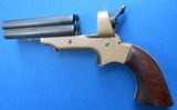 Antique 1859 SHARPS 4 SHOT PEPPERBOX DERRINGER MODEL 2 CALIBER .30 RF. - 11 of 18