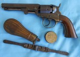 Antique CIVIL WAR ERA CASED 1863 COOPER .31 PERCUSSION REVOLVER LIKE COLT NAVY - 7 of 20