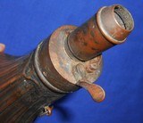 Antique POWDER FLASK RILING 276 AMERICAN FLASK & CAP FLUTTED - 8 of 8