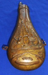 Antique COLT PATTERN WALKER DRAGOON POWDER FLASK RILING 830 - 5 of 10