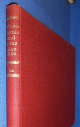 1951 FIRST EDITION BOOK BRITISH PISTOLS and GUNS 1640-1840 IAN GLENDENNING