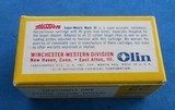 Vintage AMMO WESTERN SUPER X MATCH MARK 111 .22 LONG RIFLE FULL BOX - 4 of 8