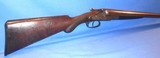Antique ENGLISH SxS 10 ga SHOTGUN BLISSETT & SON LIVERPOOL TO RESTORE - 1 of 19