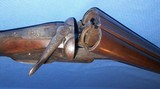 Antique ENGLISH SxS 10 ga SHOTGUN BLISSETT & SON LIVERPOOL TO RESTORE - 15 of 19
