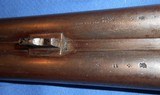 Antique ENGLISH SxS 10 ga SHOTGUN BLISSETT & SON LIVERPOOL TO RESTORE - 16 of 19