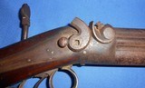 Antique 1850s OVER UNDER BUCK & BALL COMBINATION GUN TO RESTORE - 4 of 17