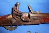 Antique 1815 ERA ENGLISH FLINTLOCK RIFLE MUSKET TO RESTORE or DISPLAY - 5 of 20