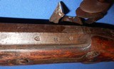 Antique 1815 ERA ENGLISH FLINTLOCK RIFLE MUSKET TO RESTORE or DISPLAY - 15 of 20