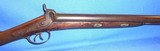 Antique 1860s CIVIL WAR ERA PERCUSSION DOUBLE SxS SHOTGUN PROJECT or HANGER - 3 of 20