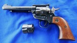 Vintage 1970 RUGER SINGLE SIX 3 SCREW .22 & .22 MAG. WITH HOLSTER C&R OK - 9 of 18