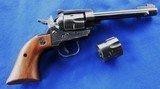 Vintage 1970 RUGER SINGLE SIX 3 SCREW .22 & .22 MAG. WITH HOLSTER C&R OK - 5 of 18