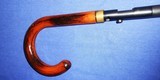 Antique PERCUSSION WALKING CANE .28 Ga. SHOTGUN - 3 of 12
