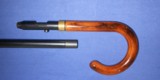 Antique PERCUSSION WALKING CANE .28 Ga. SHOTGUN - 6 of 12