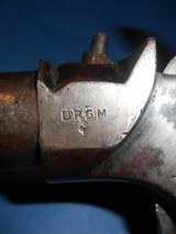 Antique GERMAN DRGM .25 CAL. PERCUSSION POACHERS GUN PISTOL - 12 of 16