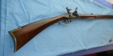 Vintage TED HATFIELD FLINTLOCK KENTUCKY RIFLE .45 CAL. NICE - 1 of 20