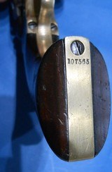 Antique COLT MODEL 1849 POCKET REVOLVER .31 CAL. MFG. 1855 - 4 of 13
