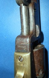 Antique COLT MODEL 1849 POCKET REVOLVER .31 CAL. MFG. 1855 - 3 of 13