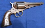 Antique REMINGTON RIDER DA .36 NAVY BELT REVOLVER PROJECT - 8 of 18