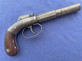 Antique 1850s MANHATTAN PERCUSSION BAR HAMMER BOOT BELT PISTLOL - 13 of 14