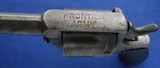 Antique FRONTIER ARMY WILD WEST .44-40 REVOLVER BELGIUM - 6 of 15