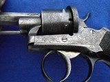 Antique 1860s CIVIL WAR ERA 9mm FRENCH PINFIRE REVOLVER - 10 of 15