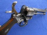 Antique 1860s CIVIL WAR ERA 9mm FRENCH PINFIRE REVOLVER - 9 of 15