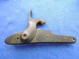 Antique 1844 US SPRINGFIELD PERCUSSION MUSKET LOCK COMPLETE