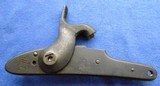 Antique 1844 US SPRINGFIELD PERCUSSION MUSKET LOCK COMPLETE - 2 of 9