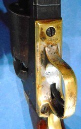 Antique 1862 CIVIL WAR 6 SHOT 1849 COLT POCKET REVOLVER 5" BBL - 15 of 19
