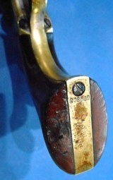 Antique 1862 CIVIL WAR 6 SHOT 1849 COLT POCKET REVOLVER 5" BBL - 14 of 19
