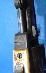 Antique 1862 CIVIL WAR 6 SHOT 1849 COLT POCKET REVOLVER 5" BBL - 17 of 19