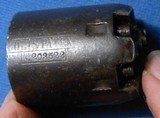 Antique 1862 CIVIL WAR 6 SHOT 1849 COLT POCKET REVOLVER 5" BBL - 4 of 19