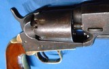 Antique 1862 CIVIL WAR 6 SHOT 1849 COLT POCKET REVOLVER 5" BBL - 6 of 19