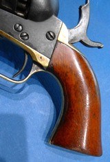 Antique 1862 CIVIL WAR 6 SHOT 1849 COLT POCKET REVOLVER 5" BBL - 13 of 19