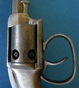 Antique ALLEN & WHEELOCK REVOLVER SMALL FRAME POCKET PEPPERBOX - 12 of 18
