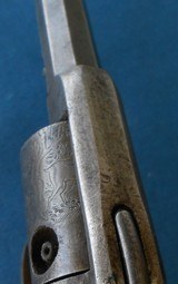 Antique ALLEN & WHEELOCK REVOLVER SMALL FRAME POCKET PEPPERBOX - 9 of 18