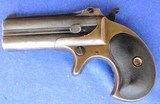 Antique 1890s REMINGTON 95 DOUBLE OVER - UNDER DERINGER - 1 of 10