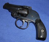 Antique FIRST MODEL H&R BICYCLE DA REVOLVER .32 S&W 98% - 3 of 13