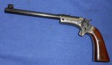 Antique STEVENS MODEL 43 DIAMOND TIP-UP .22 SINGLE SHOT PISTOL 6" BBL. - 1 of 11
