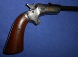 Antique STEVENS MODEL 43 DIAMOND TIP-UP .22 SINGLE SHOT PISTOL 6" BBL. - 5 of 11