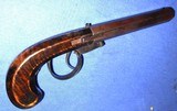 Antique 1840s UNDERHAMMER PERCUSSION BELT BOOT PISTOL TIGER MAPLE WOOD - 19 of 20