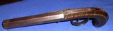 Antique 1840s UNDERHAMMER PERCUSSION BELT BOOT PISTOL TIGER MAPLE WOOD - 13 of 20