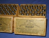 Vintage 44-40 WCF AMMO 2 BOXES 100 ROUNDS - 6 of 13