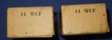 Vintage 44-40 WCF AMMO 2 BOXES 100 ROUNDS - 13 of 13