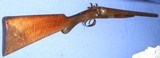 Antique ENGLISH DOUBLE SxS HAMMER 10 ga. COACH SHOTGUN PARTS, RESTORE - 16 of 19