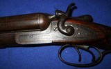Antique ENGLISH DOUBLE SxS HAMMER 10 ga. COACH SHOTGUN PARTS, RESTORE - 8 of 19