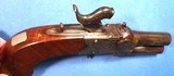 Antique 1840s ERA ENGRAVED ENGLISH OVER UNDER PERCUSSION TAP PISTOL - 10 of 19