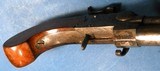 Antique 1840s ERA ENGRAVED ENGLISH OVER UNDER PERCUSSION TAP PISTOL - 13 of 19