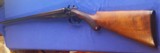 Antique 1889 REMINGTON GRADE 2 HAMMER SxS SHOTGUN 1893 FINE PLUS - 1 of 16